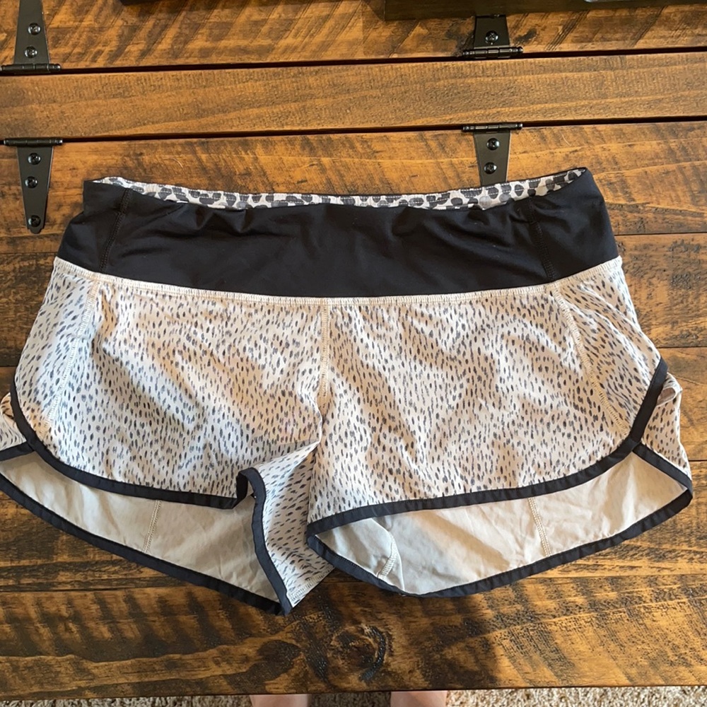 Lululemon speed shorts